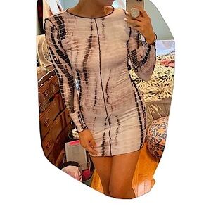 Long Sleeve Mini Dress